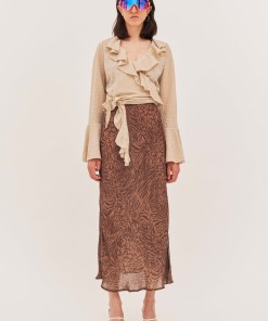 Teodoro Wrap Top - Angelia Ami