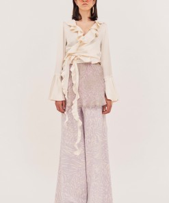 Teodoro Wrap Top - Angelia Ami