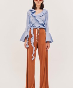 Teodoro Wrap Top - Angelia Ami