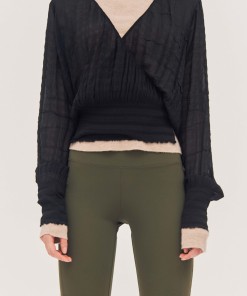 Teodoro Wrap Top - Angelia Ami