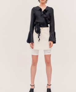 Teodoro Wrap Top - Angelia Ami